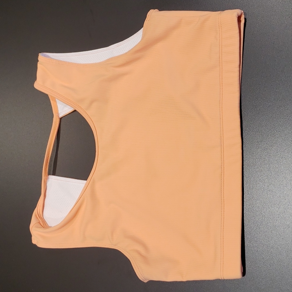 CSB peach sports Bra Top
